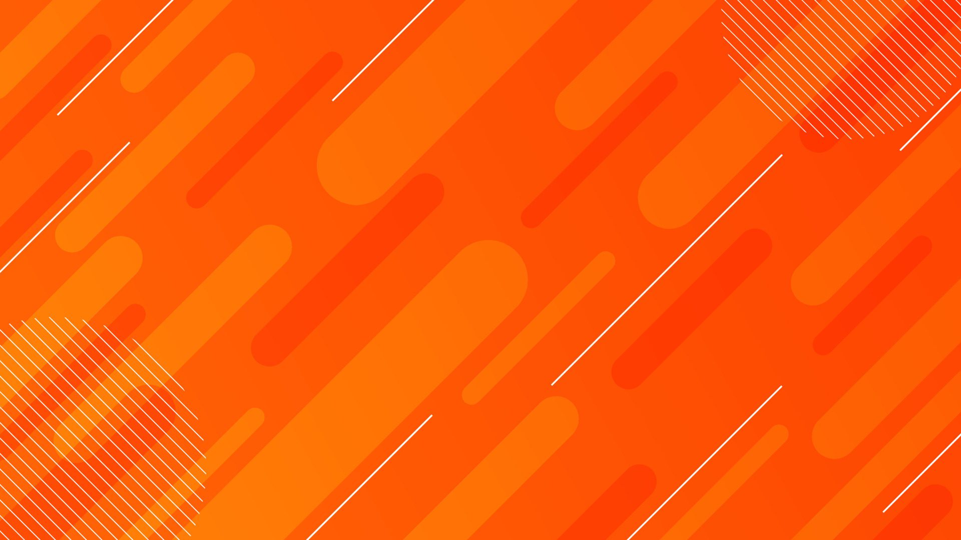 Dynamic line background with orange gradient background Free Vector and Free SVG