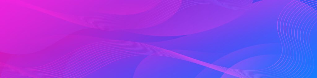 Abstract Gradient purple and blue liquid Wave Banner Template Free Vector