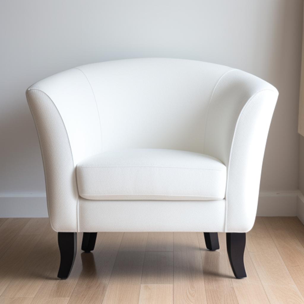 White sofa chair by by @ai_generated