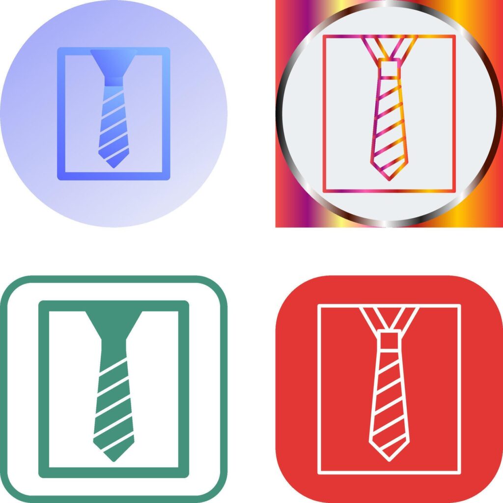 Tie Icon Design Stock Free