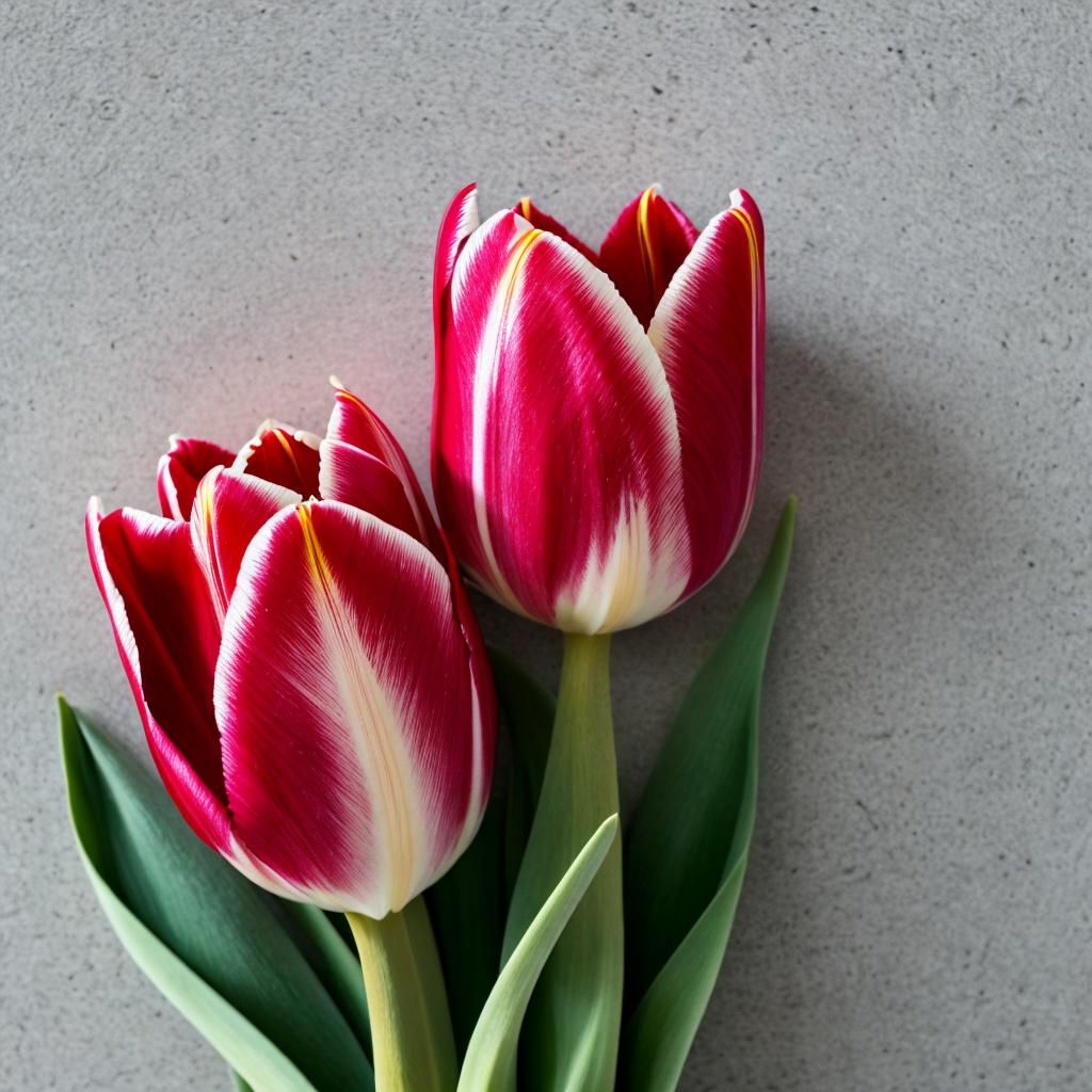 Ảnh hoa tulip by by @ai_generated