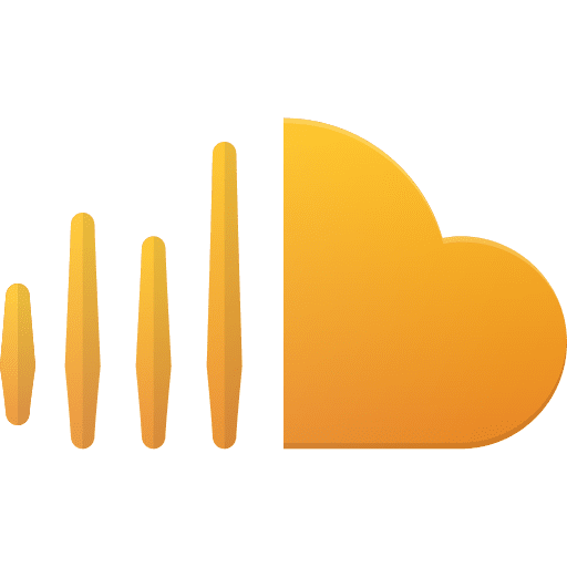 Sound, social media, cloud icon