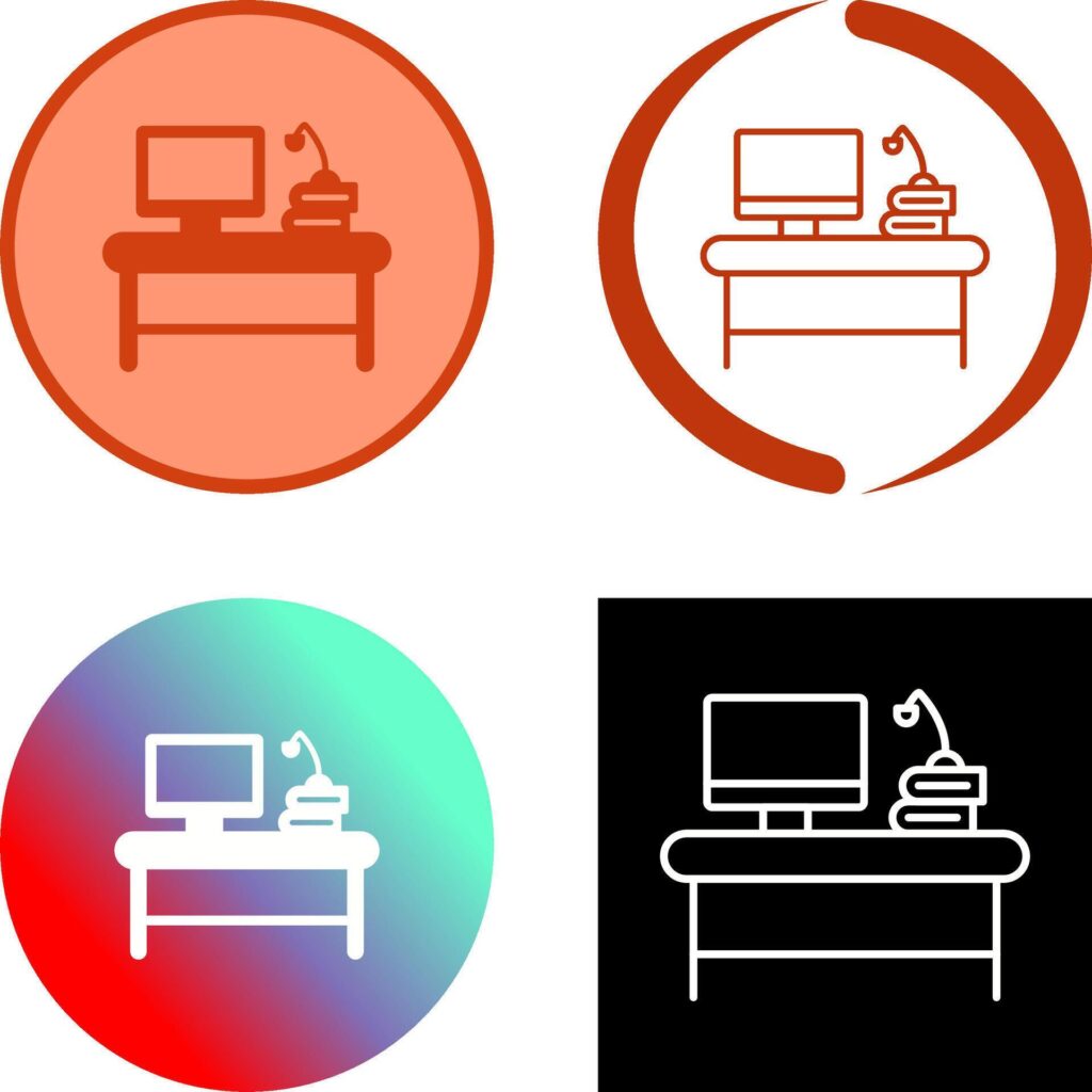 Desktop Icon Design Stock Free