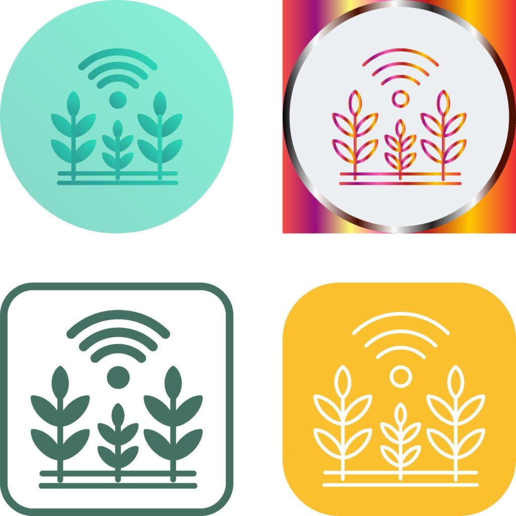 Wheat Icon Design Stock Free