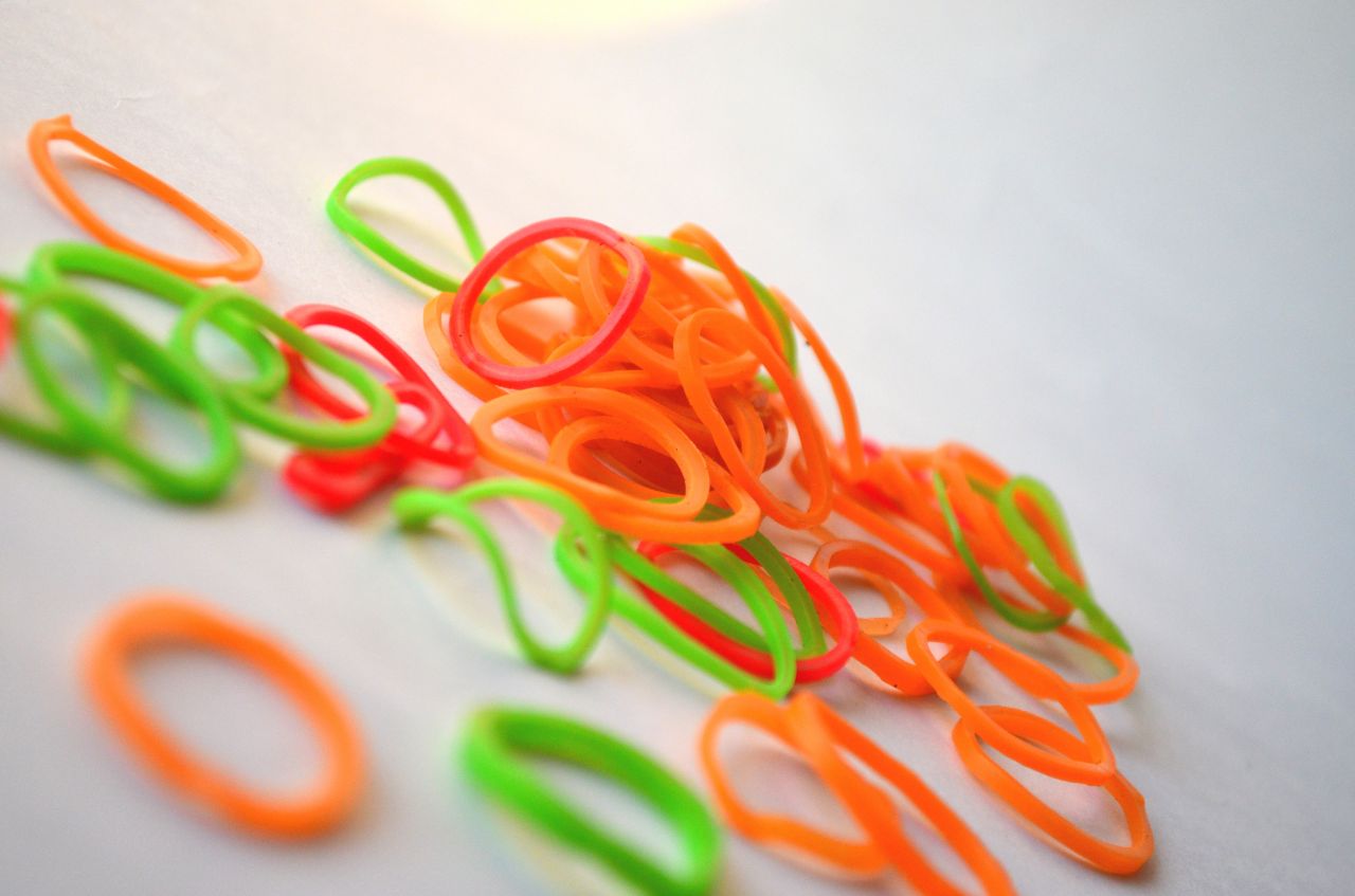 Colorful Rubber Bands 2 Stock Free