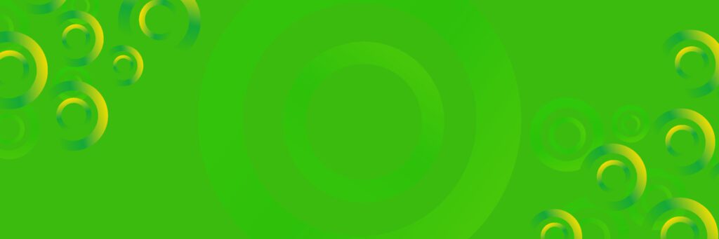 Green abstract background with circles dynamic. Template for banner, website Free Vector and Free SVG