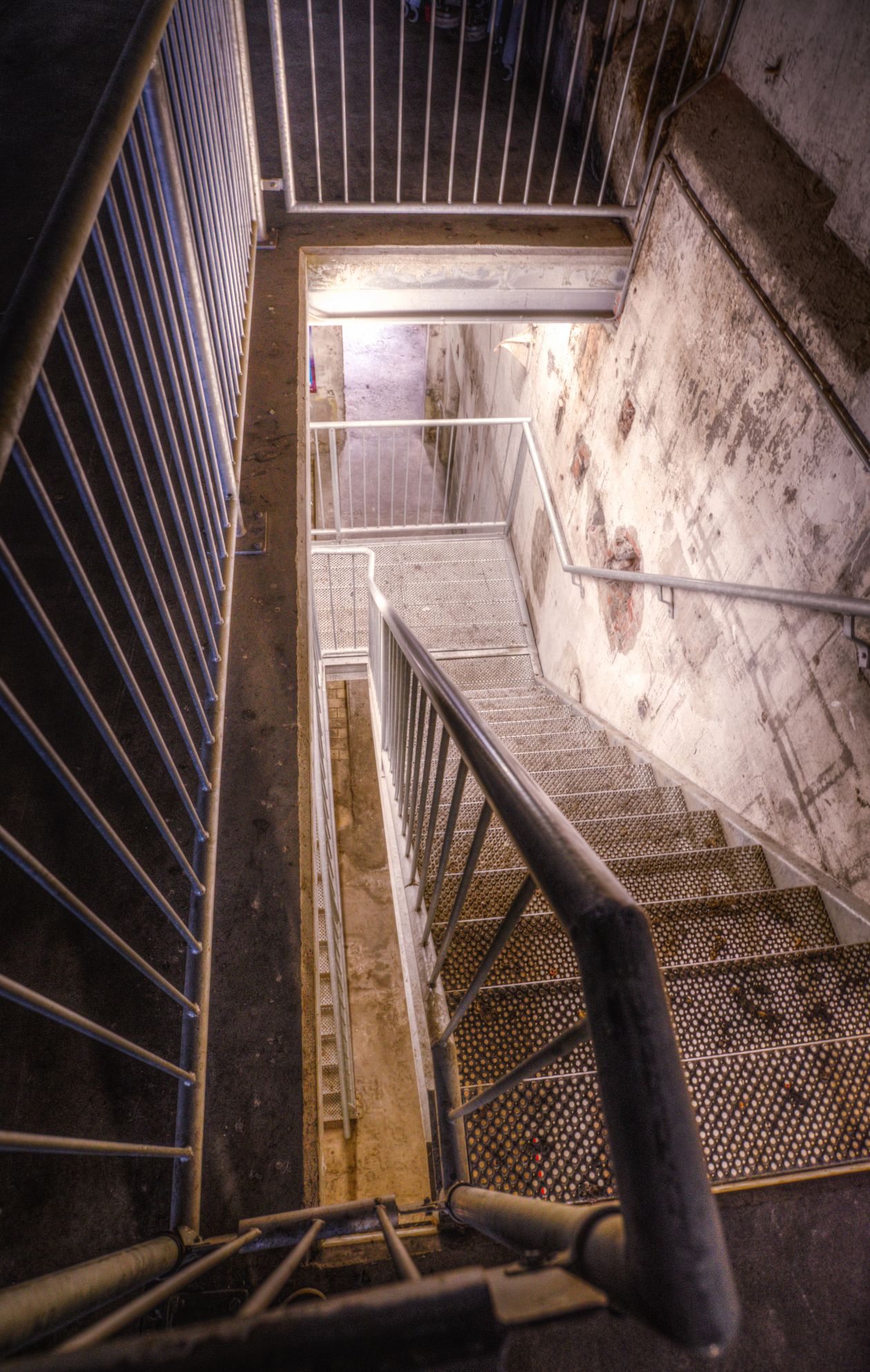 Industrial staircase Stock Free