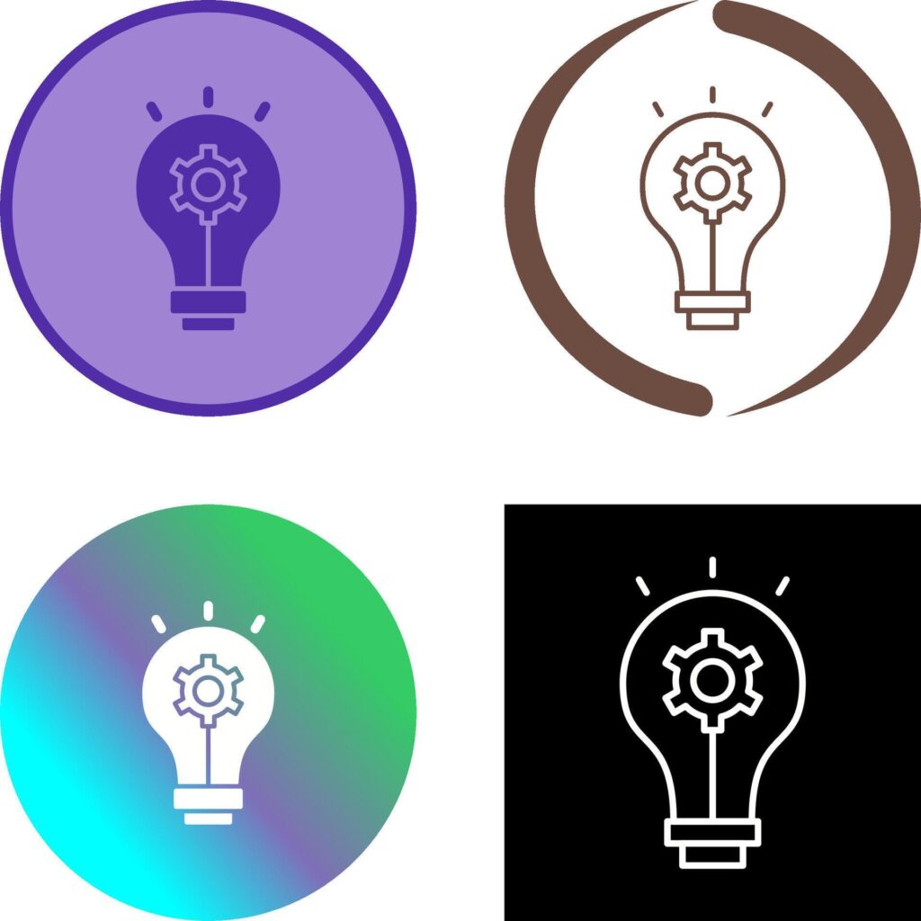 Idea Icon Design Stock Free