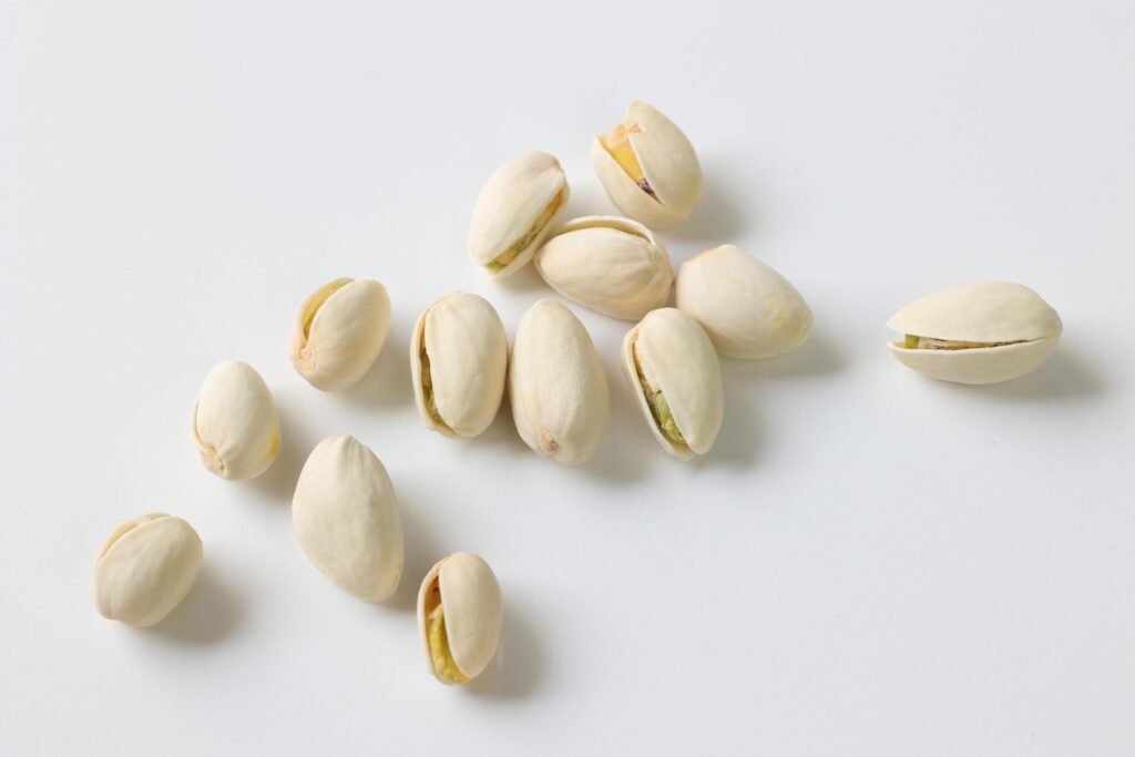 Pistachio nut isolated on white background Stock Free