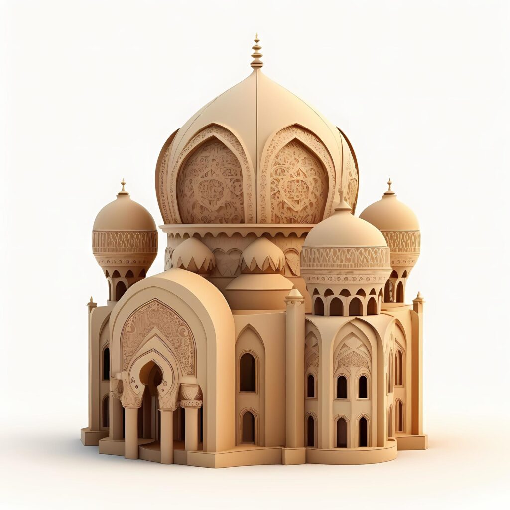 mosque AI Generated Stock Free