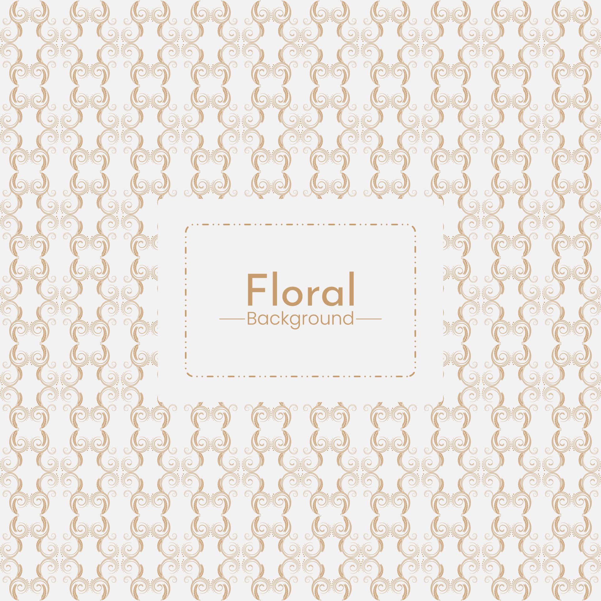 luxury floral seamless geometric color pattern graphic design vector in illustration on color background Free Vector