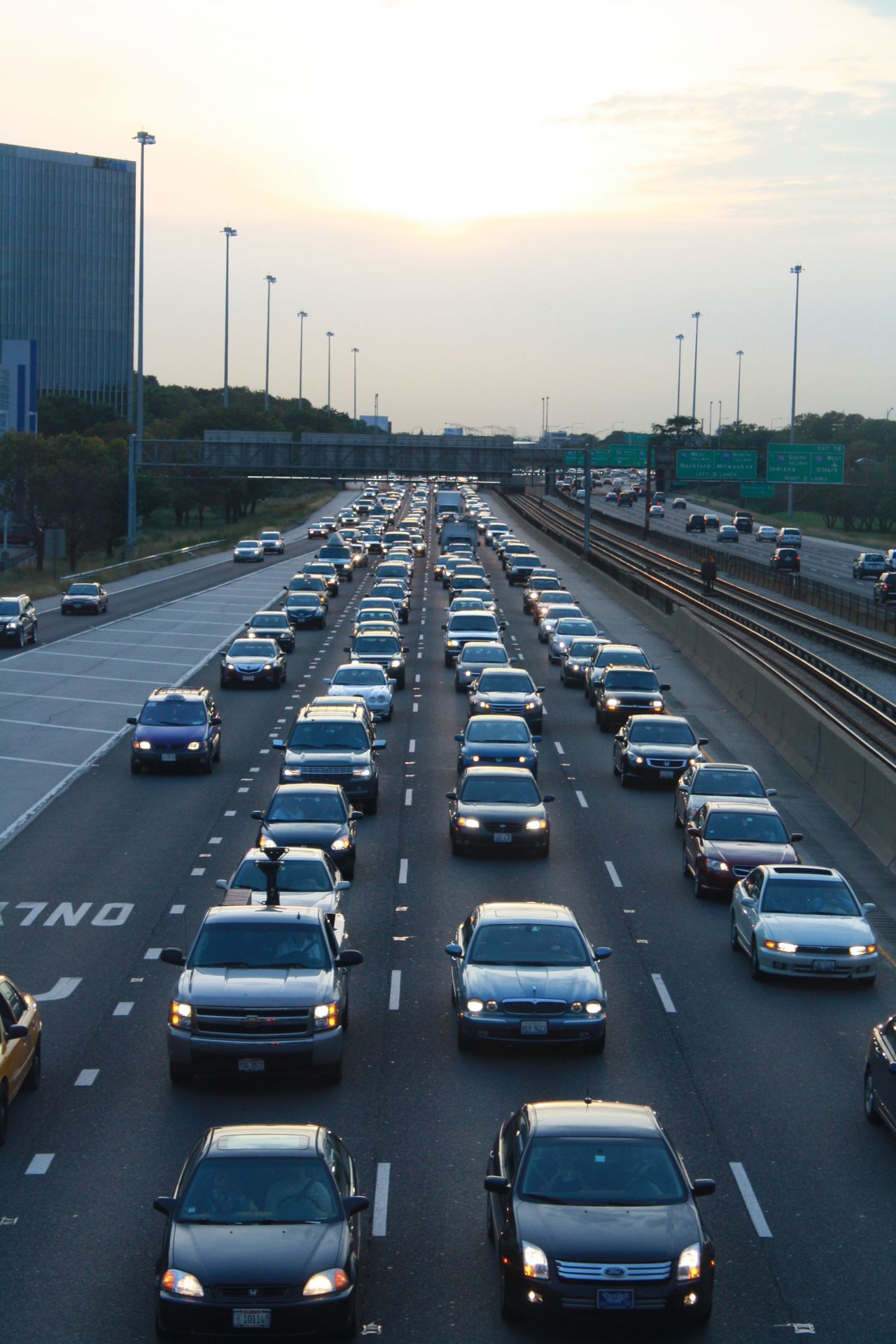 Chicago Traffic Stock Free