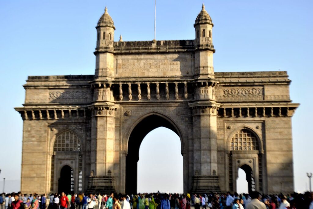 Gateway Of India Front View Stock Free