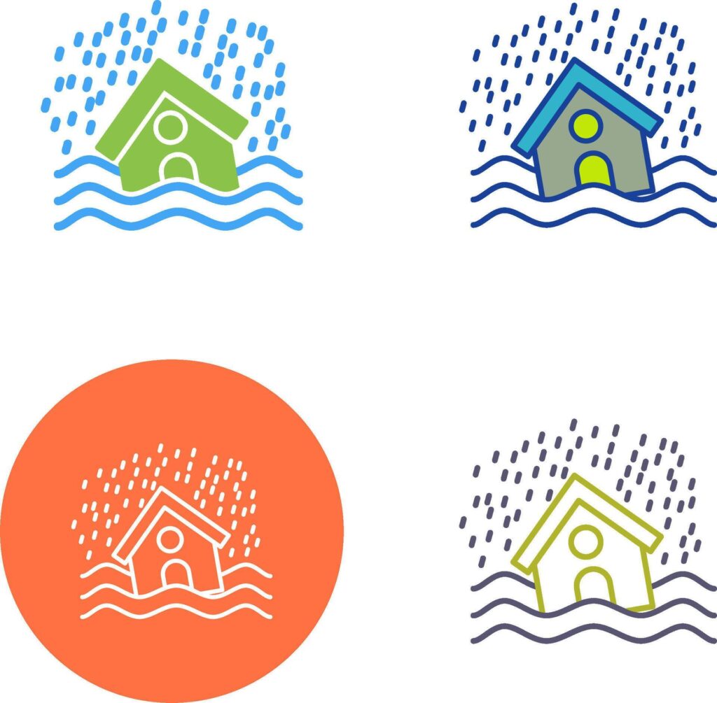 Disaster Icon Design Stock Free