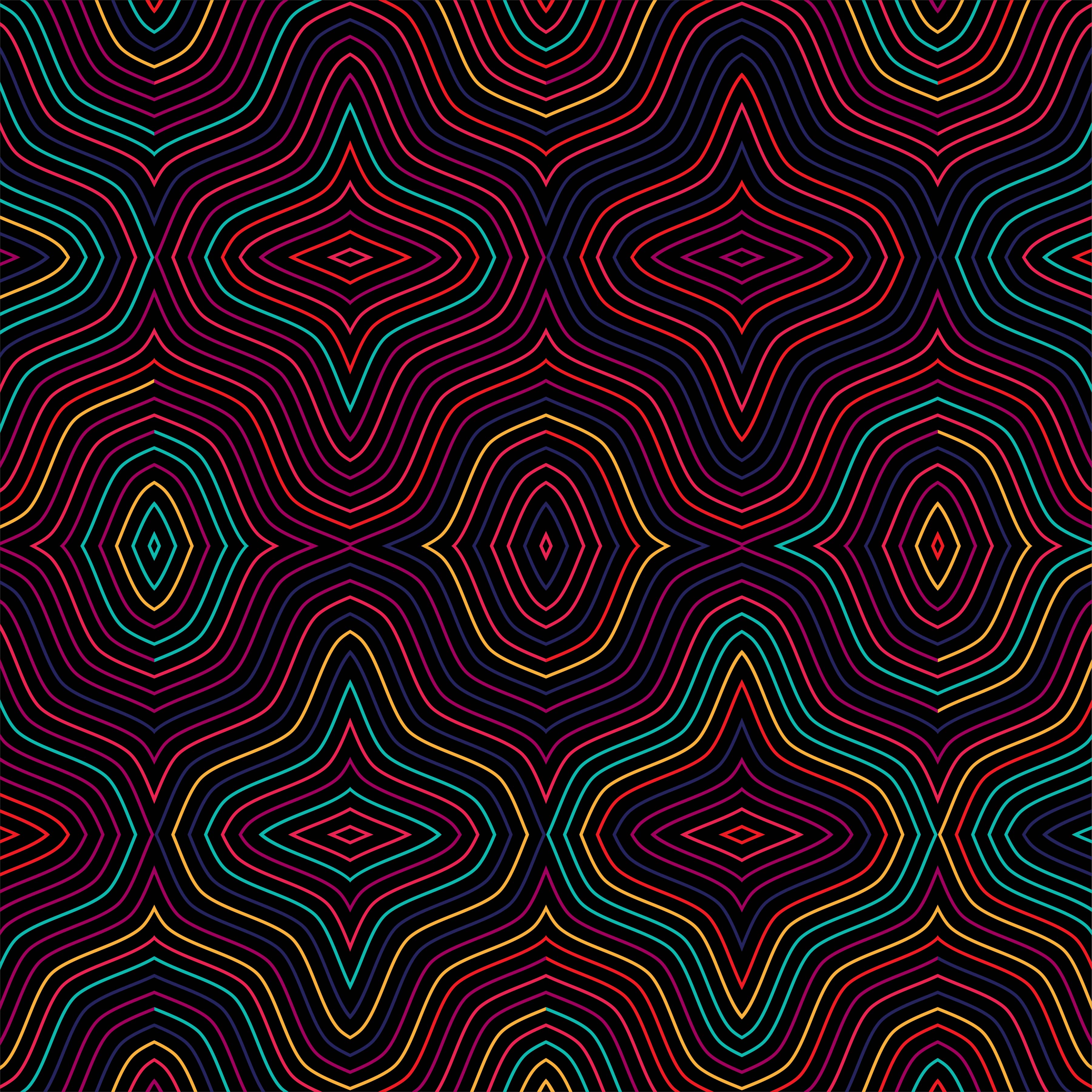 Elegant creative colorful pattern background Free Vector