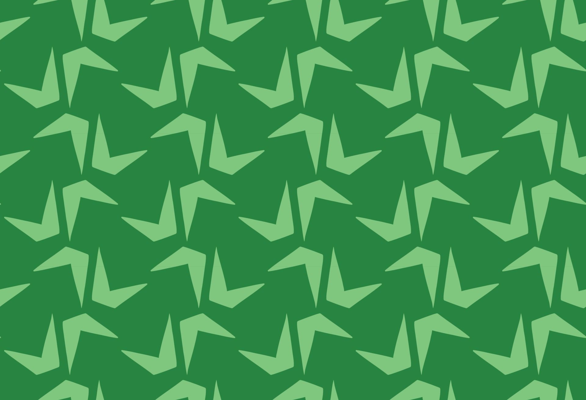 Vector texture background, seamless pattern. Hand drawn, green colors. Free Vector