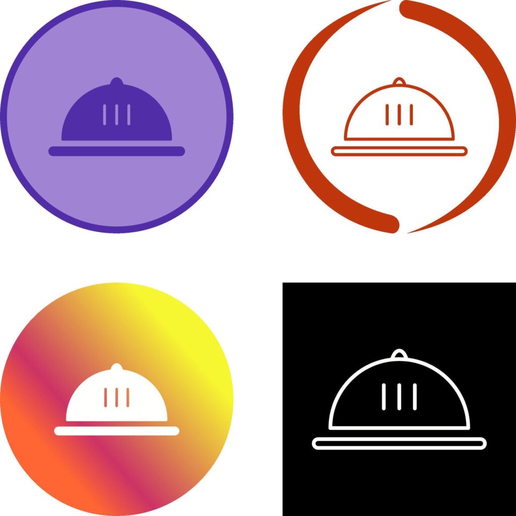 Dish Icon Design Stock Free