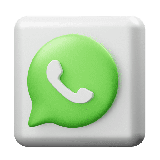 Whatsapp 3D illustration