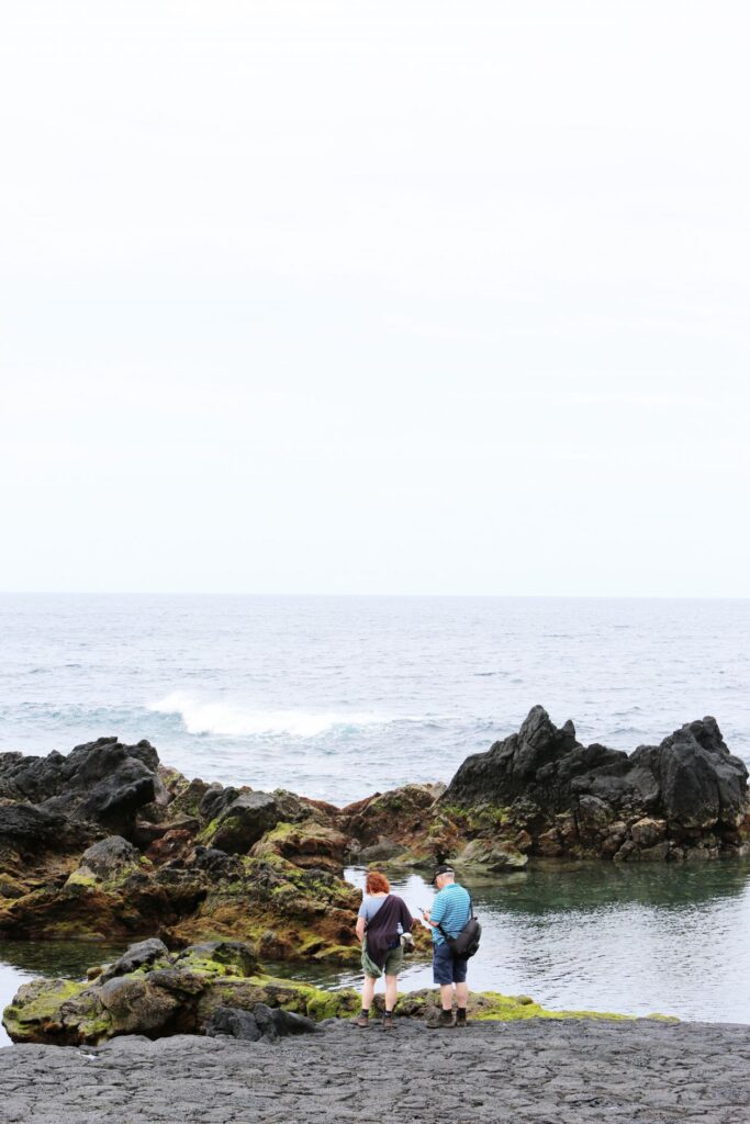 Couple Of Tourists Stock Free