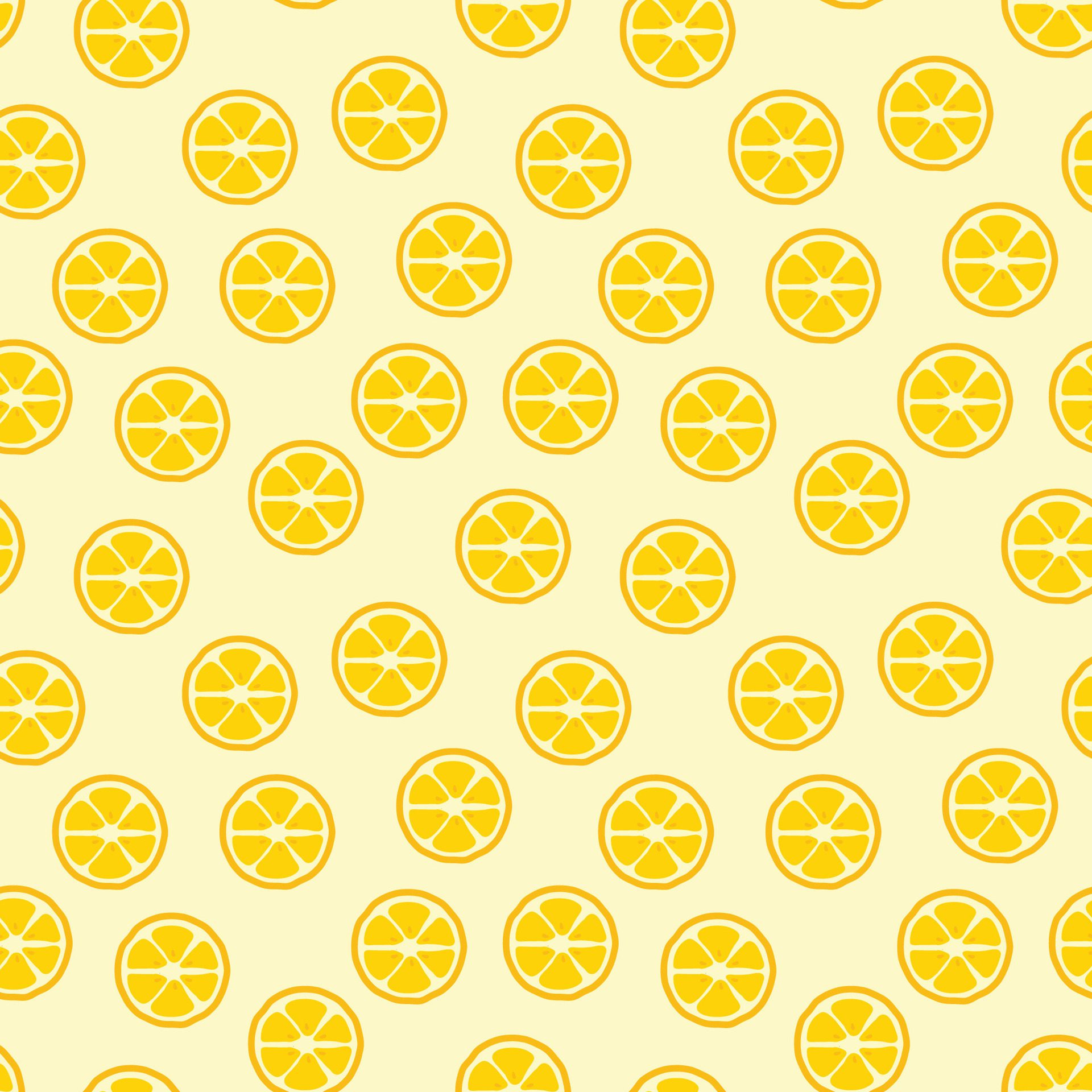 lemon seamless pattern cartoon collection Free Vector