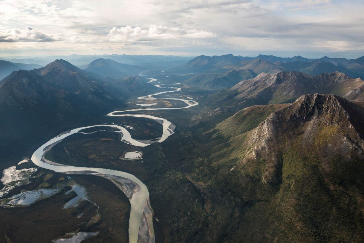 Mountains Windy River Stock Free