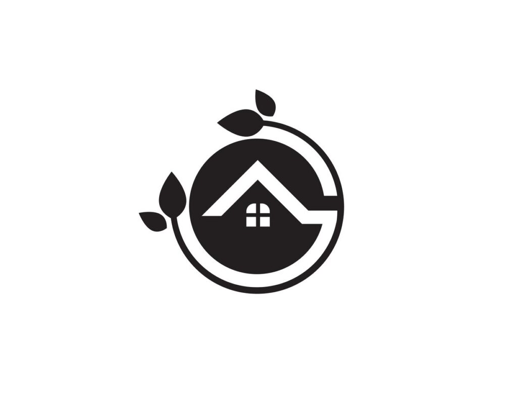 property house and home logos template Stock Free