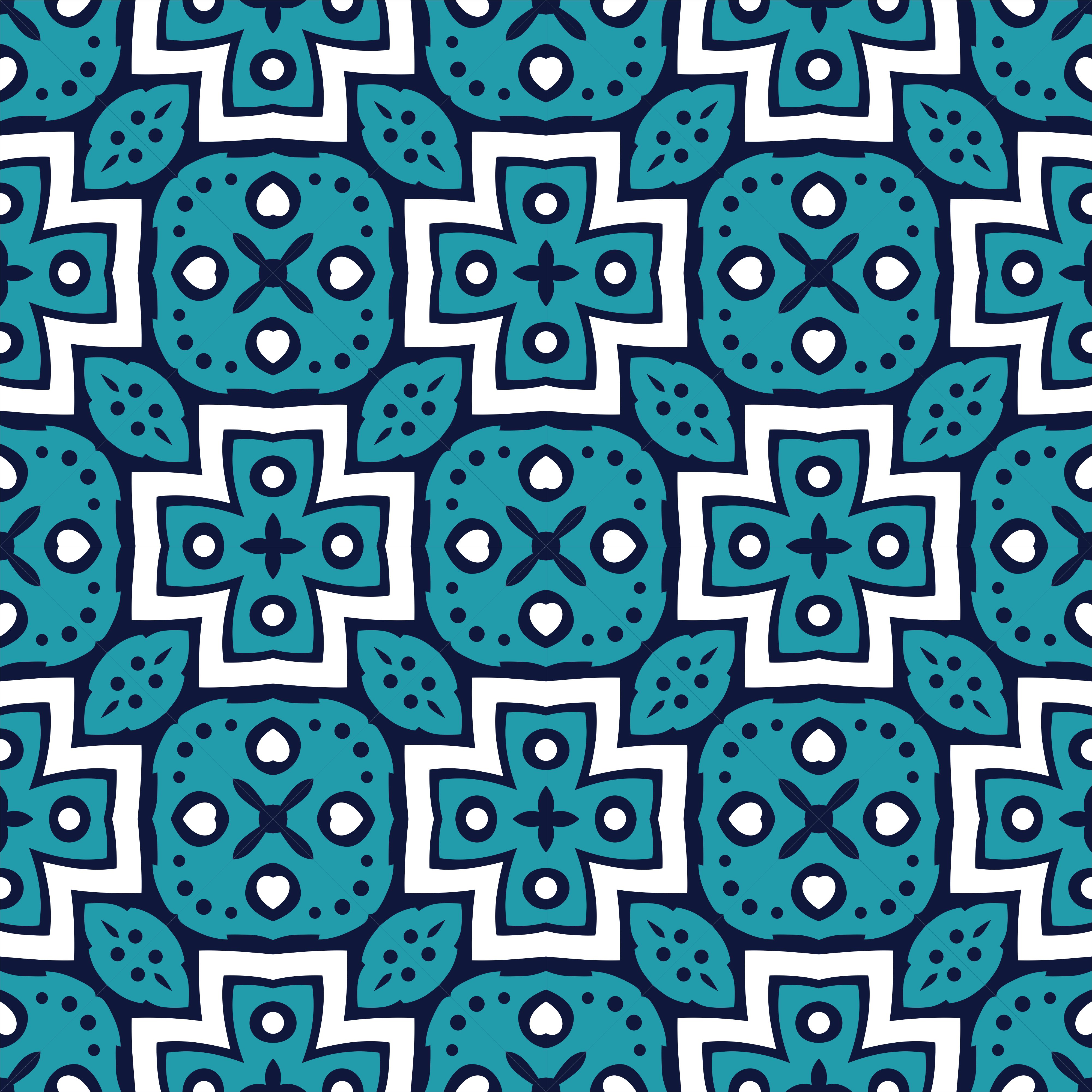 Luxury seamless ornament. Abstract pattern shape design Free Vector