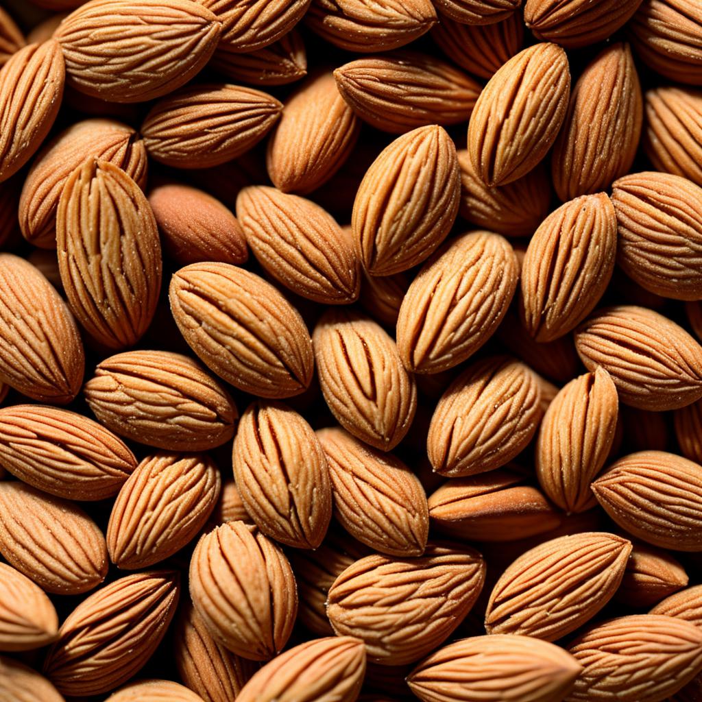 Almonds by @mwahazra69266001 by @ai_generated