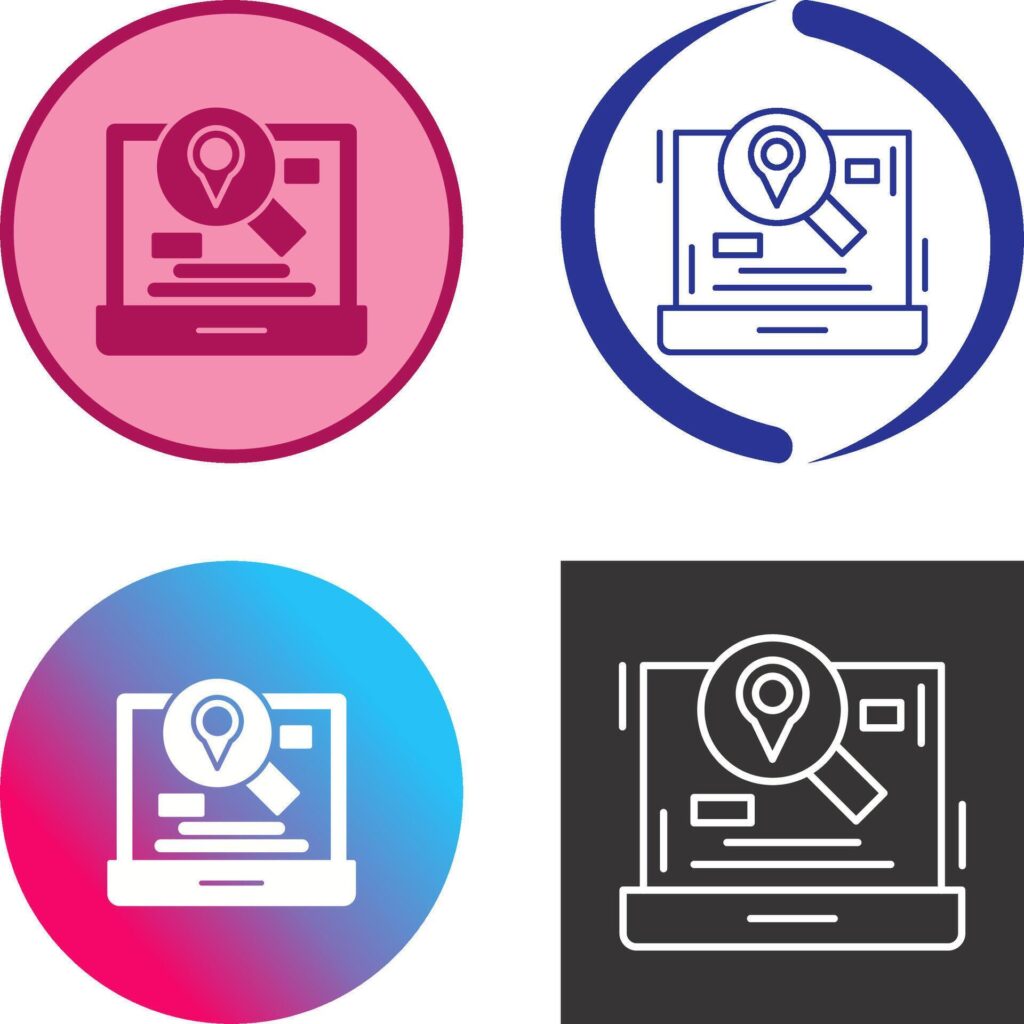 Find Location Icon Design Stock Free