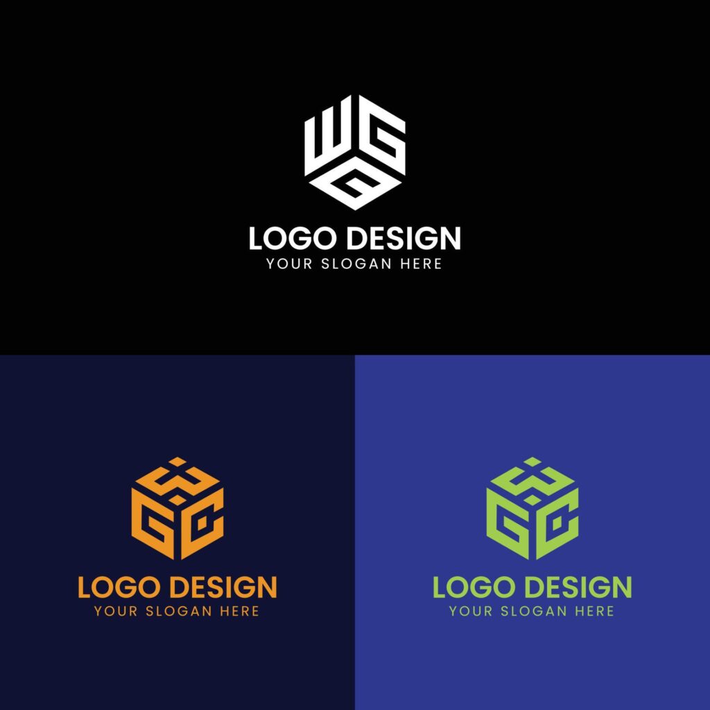 GWC logo design Stock Free