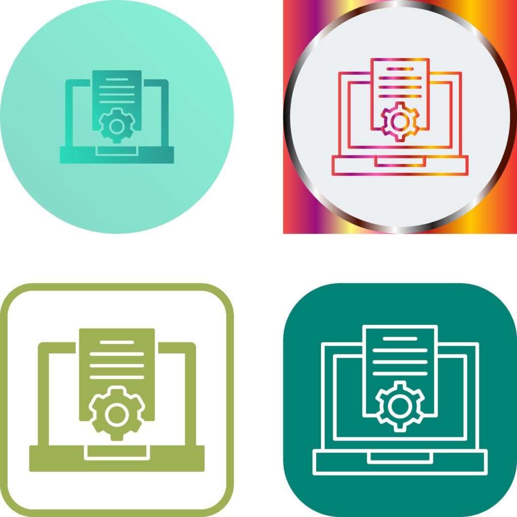 Research Icon Design Stock Free