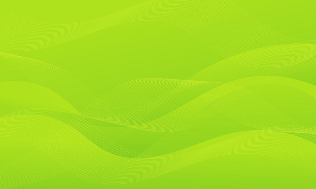 Abstract Green Fluid Wave Background Free Vector