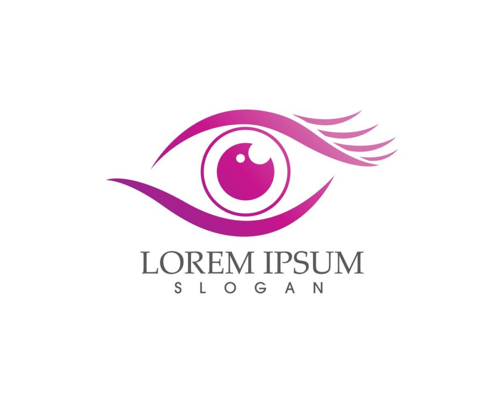 Eye care logo and symbols template vector icons app,, Stock Free