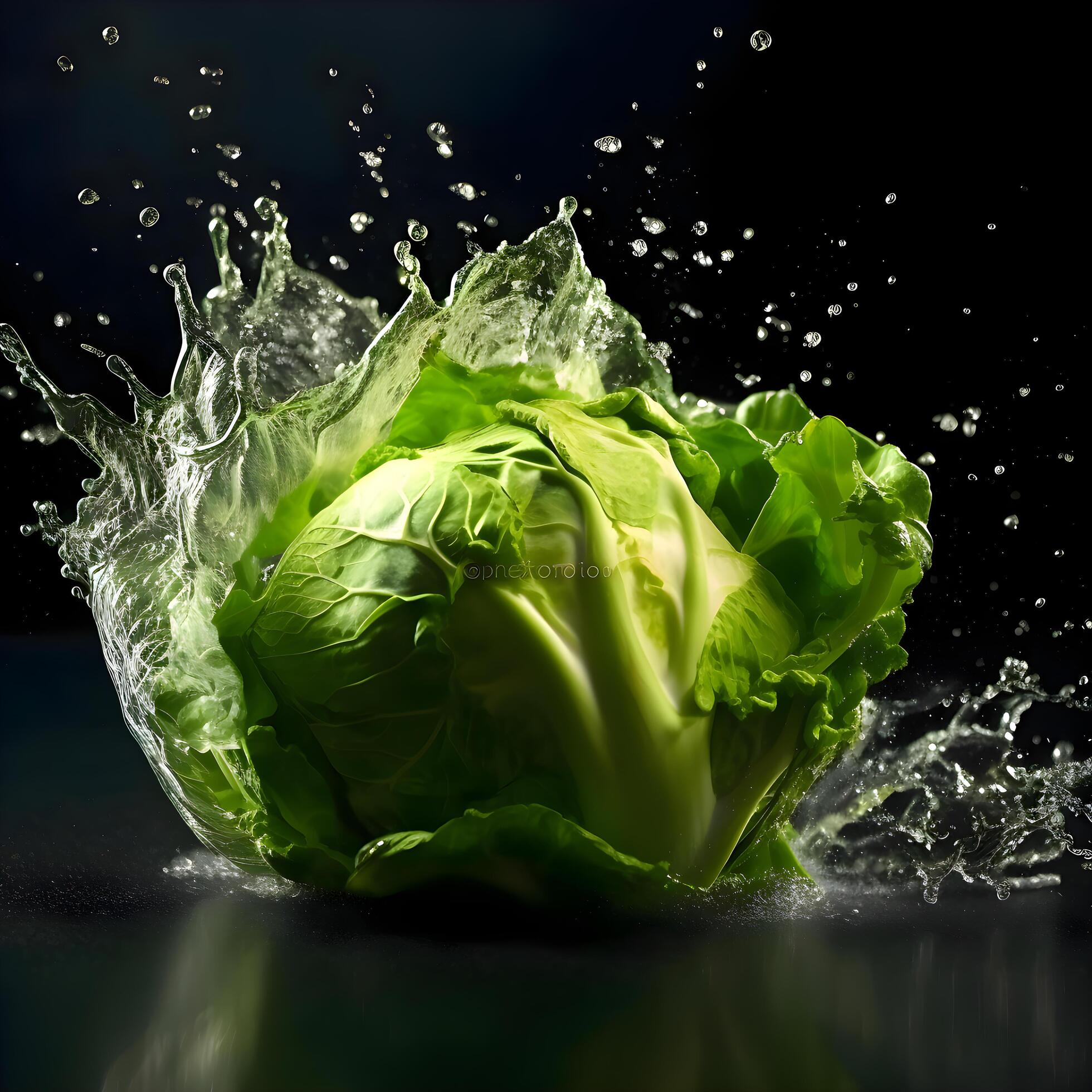 Colorful bell pepper with water splash on black background. Healthy food concept, Image Stock Free