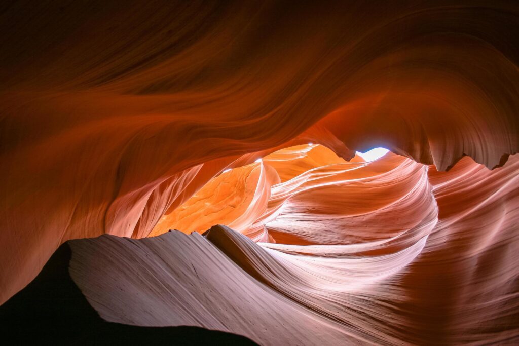 Antelope Canyon, Utah during daytime Stock Free