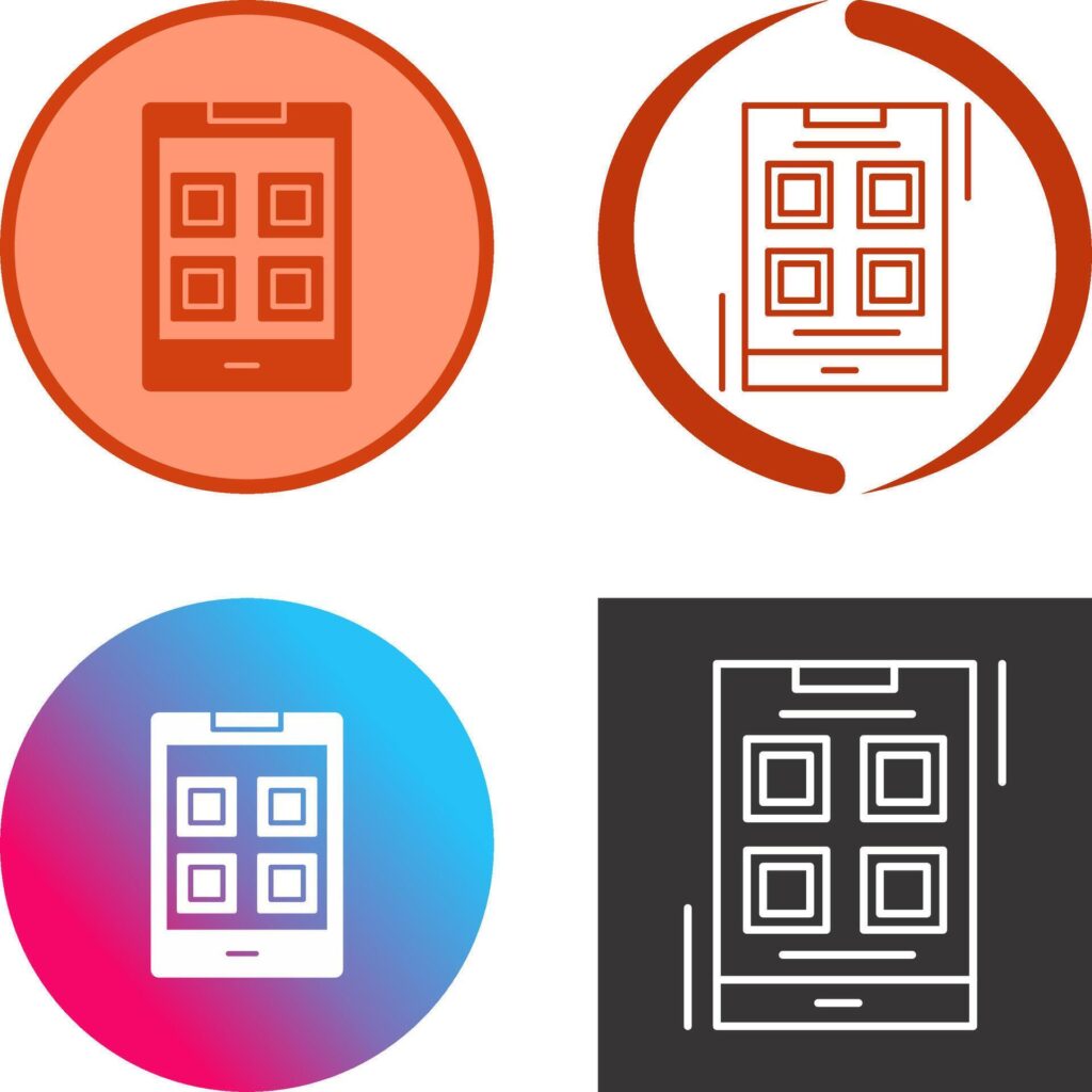 Apps Icon Design Stock Free