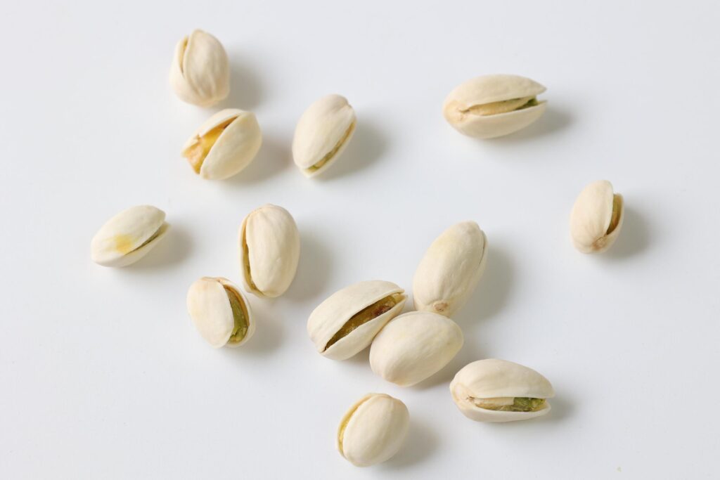 Pistachio nut isolated on white background Stock Free