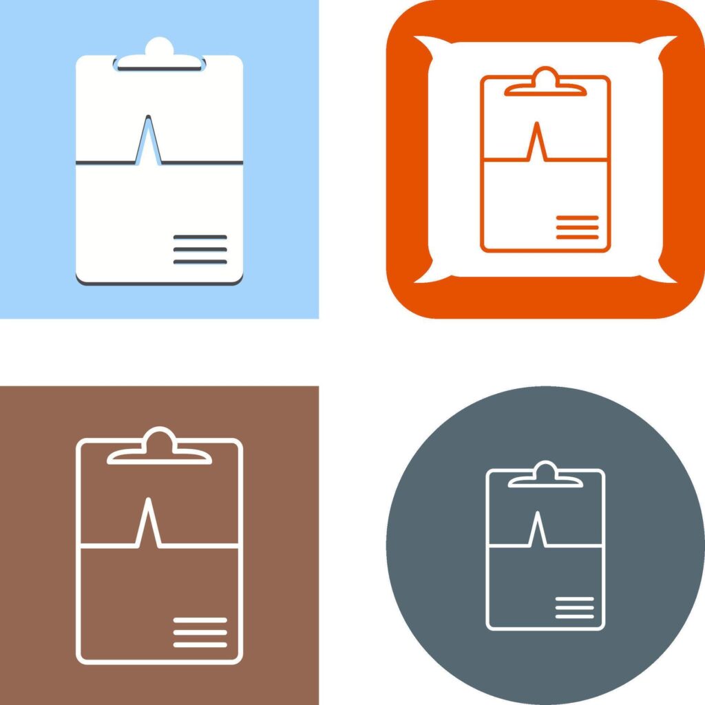 Clipboard Icon Design Stock Free