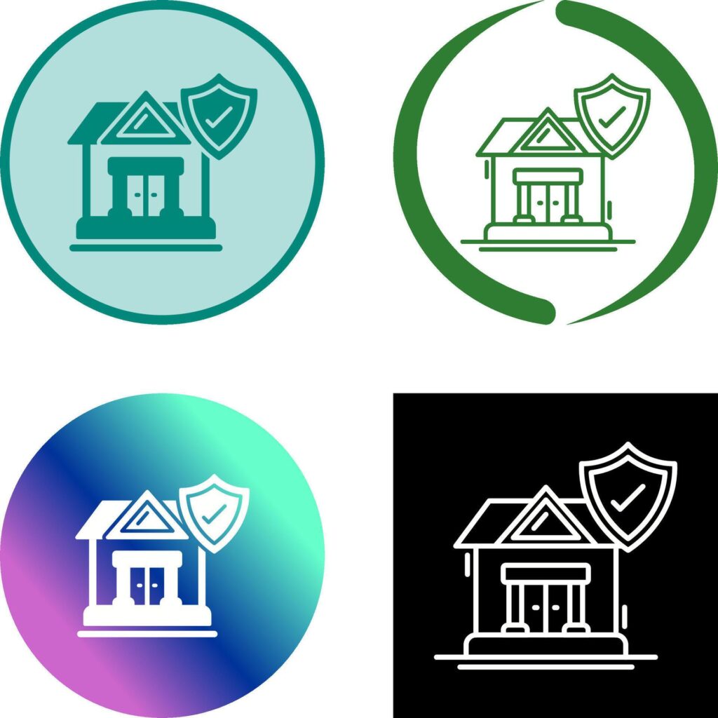 House Protection Icon Design Stock Free