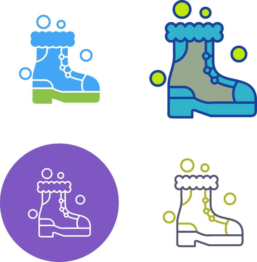 Snowshoes Icon Design Stock Free