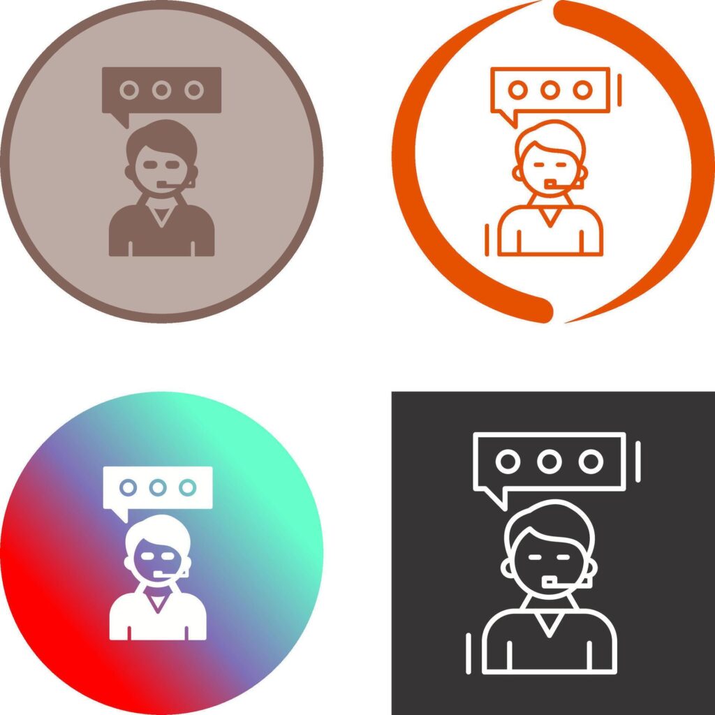 Client Service Icon Design Stock Free