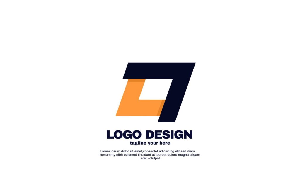 stock abstract creative inspiration best logo powerful geometric company and business logo design template with colorful Stock Free