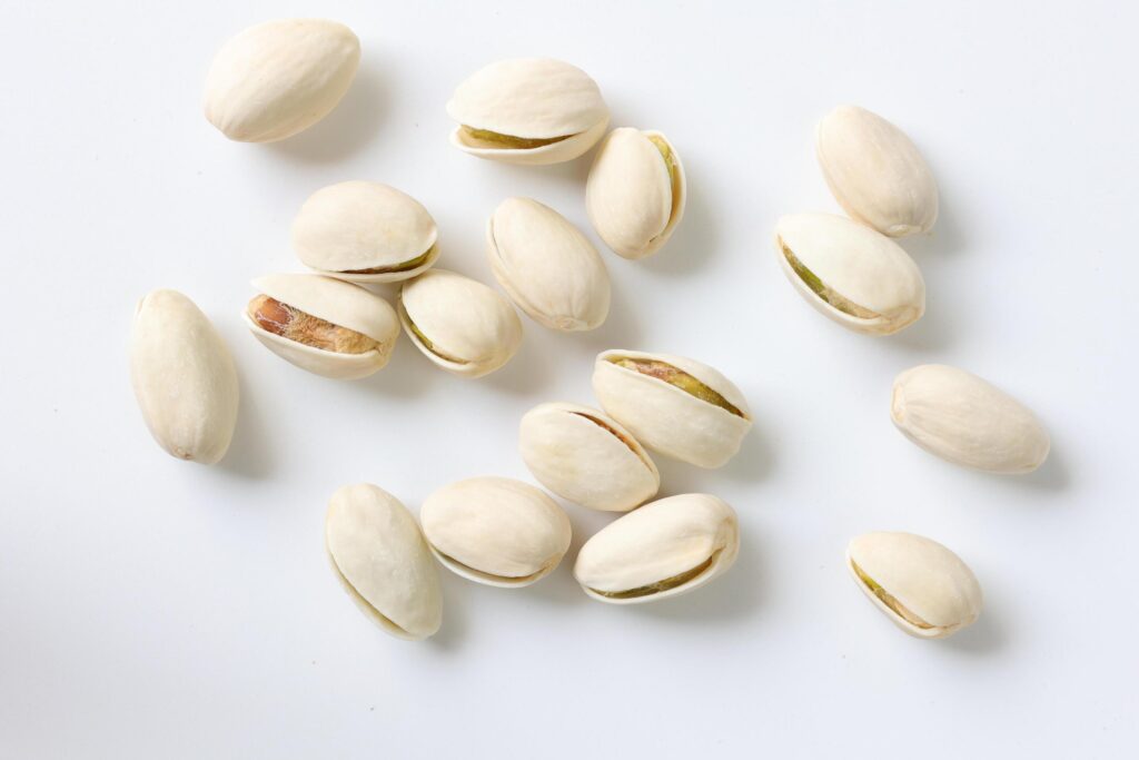 Pistachio nut isolated on white background Stock Free