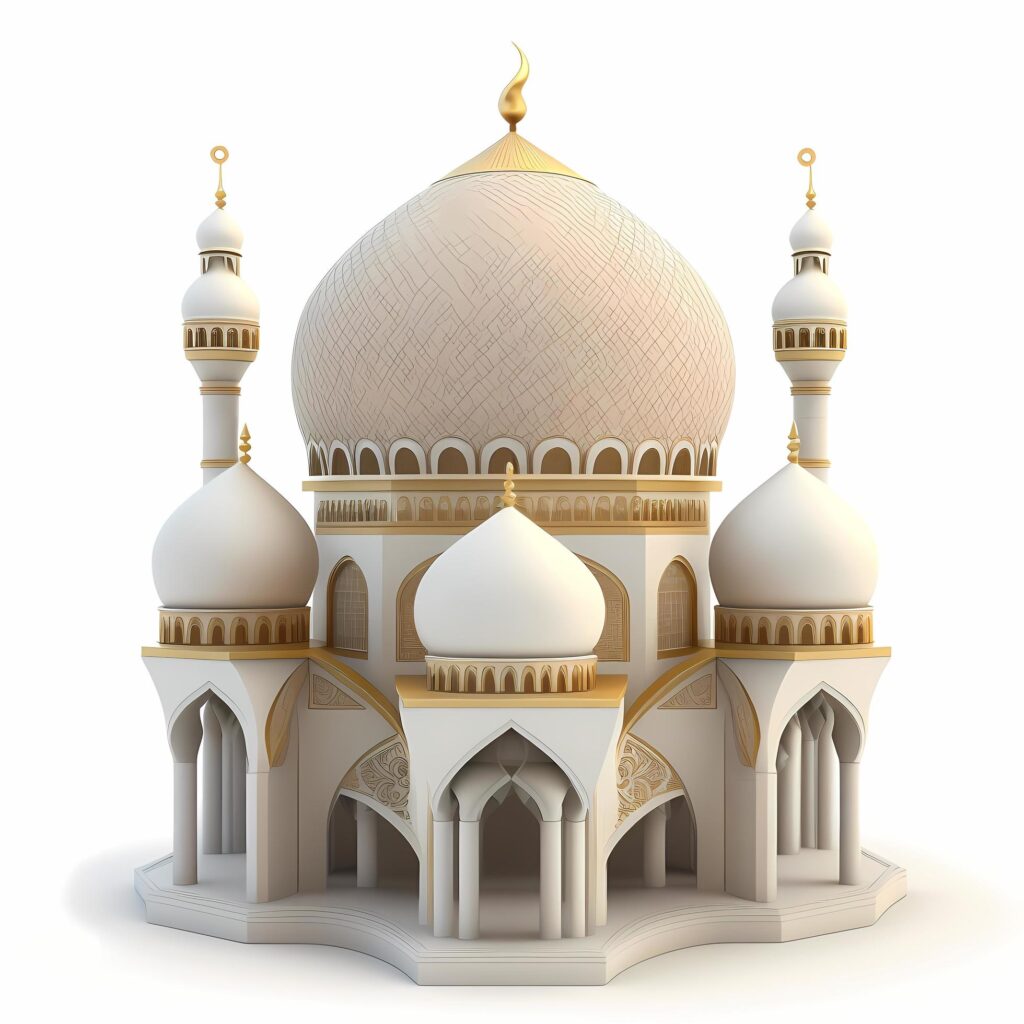 mosque AI Generated Stock Free