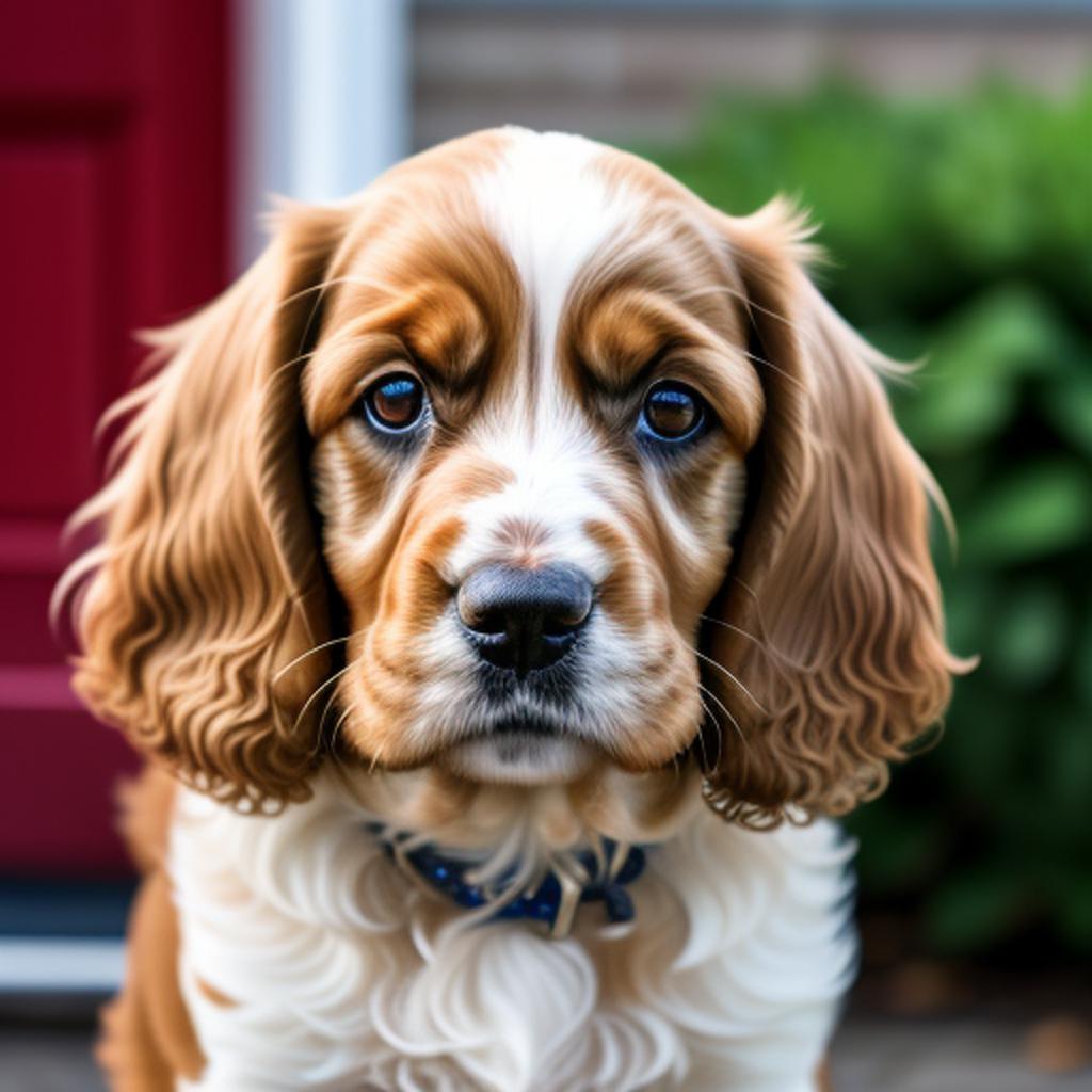 Cocker spaniel by @isla423689 by @ai_generated