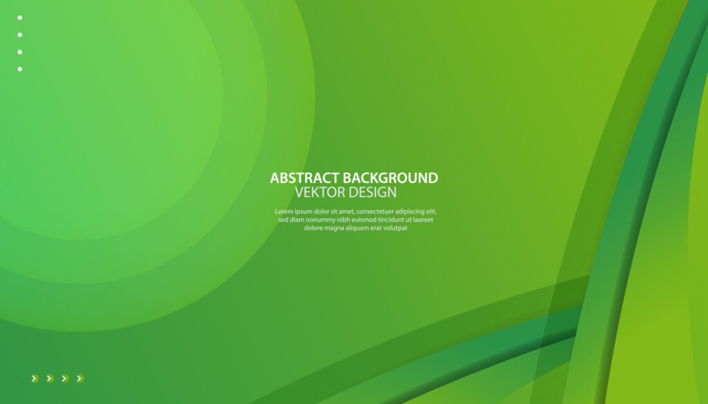 green abstract background Free Vector