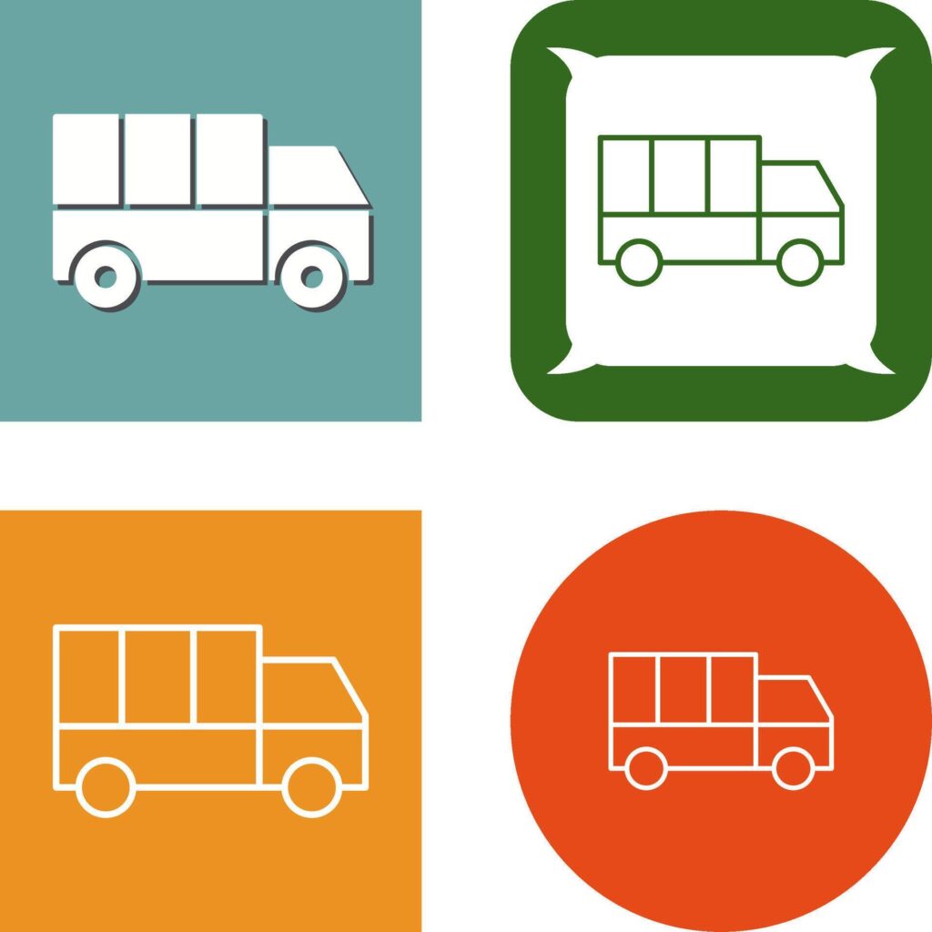 Truck Icon Design Stock Free