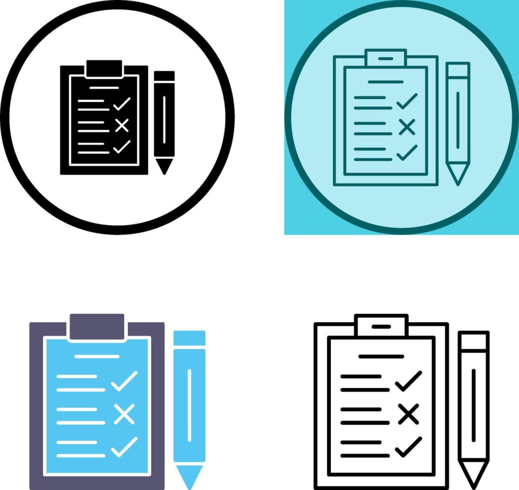 Clipboard Icon Design Stock Free