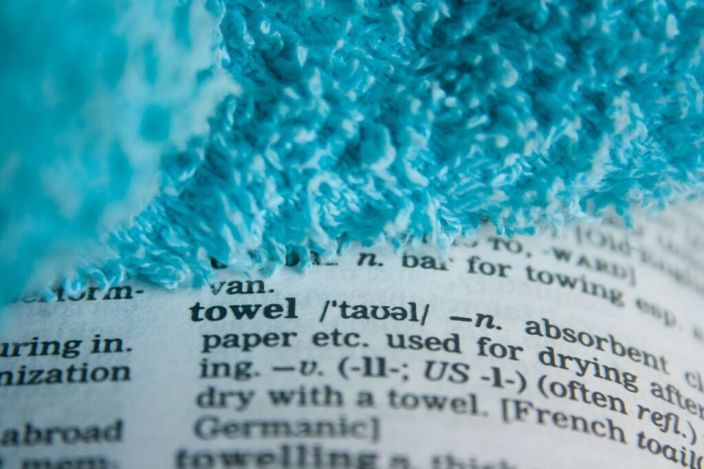 Towel Dictionary Word Stock Free