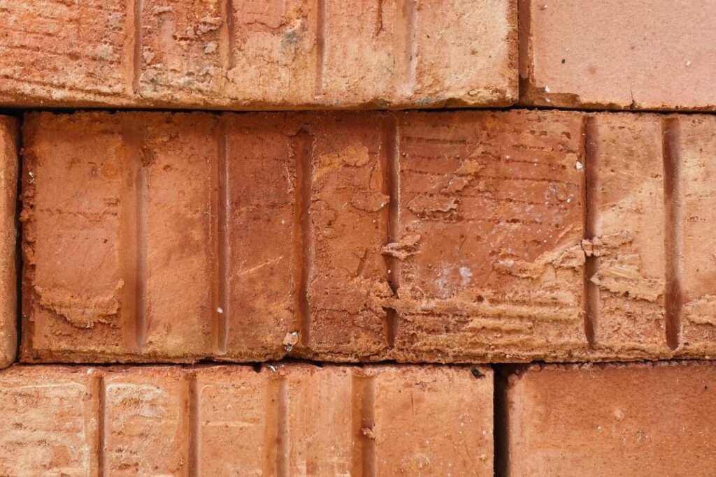 Backgrounds with stacked bricks Stock Free